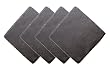 Slate Wine Glass Coasters - Set of 4