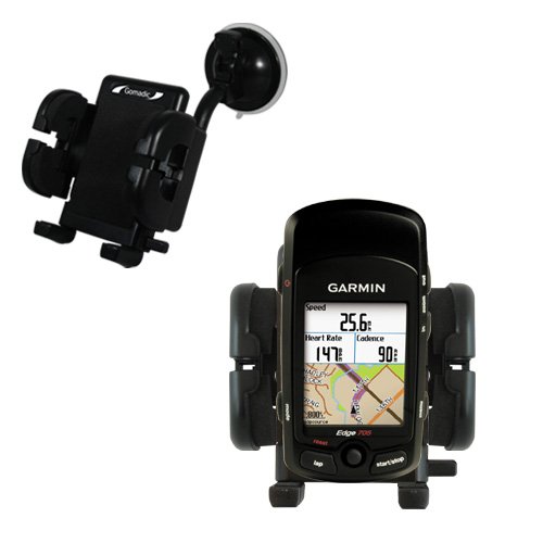 Garmin Edge 705 Flexible Car Windshield Holder - Gomadic Brand