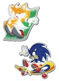 Sonic The Hedgehog Pins- Sonic and Tails (Set of 2)