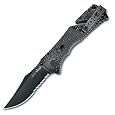 SOG Trident Military Folding Knives - Black Blade