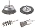 Produkt-Bild: Wolfcraft 2133000 Drahtb&uuml;rsten-Set 4tlg.