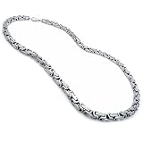 Mens Stainless Steel Heavy Link Necklace - 26 to 32IN