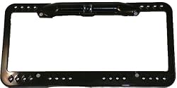TKO BH-LPC18 Car License Plate Frame with Built-in Rear View Night Vision Camera (BLACK)