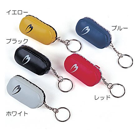BB-SPORTS BODYMAKER キーホルダーキックミット ブラック KHK2BL