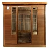 Hollywood 4 Person Infrared Sauna, Hemlock, CD&DVD person infrared sauna Hollywood 4 Person Infrared Sauna, Hemlock, CD&DVD