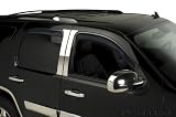 Putco Tinted In Channel Element Vent Visors4pc SetGMCSierra2007 to 2008(NewBody) Ext. Cab