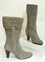 Tamaris Leder Stiefel taupe