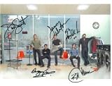 Desperate Housewives Male Cast signed 8.5x11 Photo- w/ James Denton, Ricardo Chavira, Doug Savant, Kyle MacLachlan, & Dougray Sc