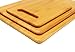 Bamboo Cutting Board Set - 3-piece Small, Medium, and Large Strong Bamboo Wood Cutting Boards with Handle by Premium Bamboo