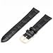 Voguestrap TX45318BK Allstrap 18mm Black Regular-Length Tile Crocodile Calf Watchband
