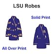 LSU - Ladies Robe - (Solid or Print)