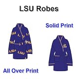 LSU - Ladies Robe - All Over Print - Large