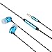 Insten 3.5mm In-ear Earbud Headset with iTouch 4G with Blue Mic