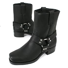 Frye -- *Harness 8R 87400 1 Blk -- Mens Shoes,Boots,Comfort Shoes by FRYE
