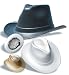 Vulcan Cowboy Hard Hats, Black