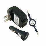 SKQUE 3pc Accessory Bundle Kit for Apple iPod/iphone