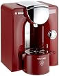 Bosch TAS5543 Tassimo Multi-Getr�nke-Automat mit Chrom Designapplikationen in Lucent Red / Intelligente Getr�nkeerkennung