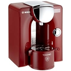Bosch TAS5543 Tassimo Multi-Getr�nke-Automat mit Chrom Designapplikationen in Lucent Red / Intelligente Getr�nkeerkennung