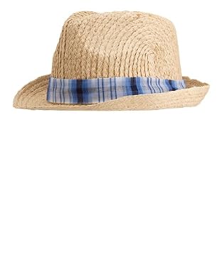 Straw Trilby Hat