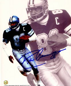 Drew Pearson Signed Dallas Cowboys 8x10 Photo