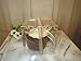 25 PCS Clear Plastic Tuck Top PVC Boxes Wedding Party Favor (4x4x4)
