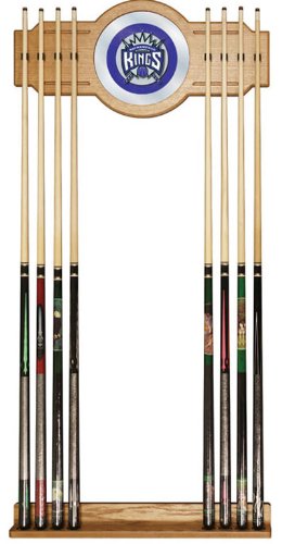 Sacramento Kings NBA Billiard Cue Rack with Mirror