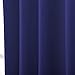 NICETOWN Insulated Curtains Blackout Draperies - Window Treatment Energy Saving Solid Blackout Rod Pocket Curtains/Drapes for Living Room (Navy Blue, 1 Pair, 42 by 84-Inch)