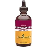 Herb Pharm Certified Organic Ashwagandha Extract for Energy and Vitality - 4 Ounce