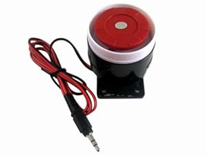 120dB Mini Wired Siren Horn for Home Security Alarm System