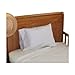 Child/Toddler/Travel size 14x21 Junior Pillowcase 100% cotton Color: WHITE