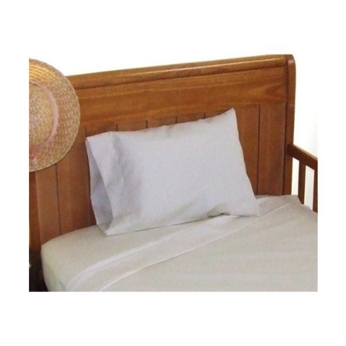 Child/Toddler/Travel size 14x21 Junior Pillowcase 100% cotton Color: WHITE