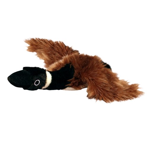 More image VIP Products Mighty Drake McQuack Nature Dog Toy, Brown and Black