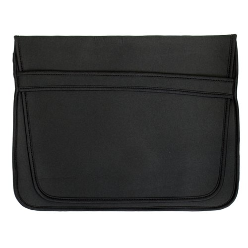 GTMax Black Laptop/Notebook Neoprene Flip Sleeve Case 17 Inch for Apple MacBook Pro