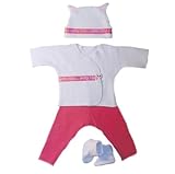 Pretty Kitty Clothing Set (Newborn 0-3 Months to 12 Pounds)