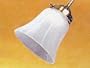 Alabaster Bell Fan Shade