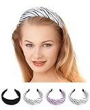 Zebra Animal Print Head Band in Fancy Gift Box with Free Shipping