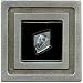 Miila Studios Aluminum Milan 4 x 4 Milan With Aquamarine Ceramic Tile & Stone