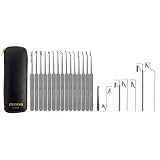 Twenty-Two Piece Slim Line Lock Pick Set