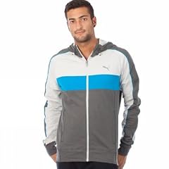 Puma Faas Hooded Jacket 507271-4 Herren Kapuzen Sweatjacke Laufen Hellgrau
