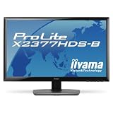 iiyama 23インチワイド液晶ディスプレイ IPSパネル LEDバックライト搭載 HDMIケーブル同梱モデル マーベルブラック PLX2377HDS-B1
