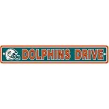 Miami Dolphins Plastic Street Sign "Dolphins Drive"