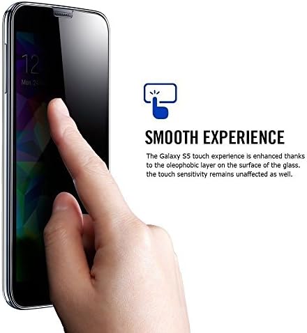 NewPlus Privacy Anti-Spy Tempered Glass Screen Protector Shield Guard for Samsung Galaxy S3 - Anti-Peep, High-Response Touch, Oleophobic Coating, Industry-High 9H Hardness - Scratch Terminator