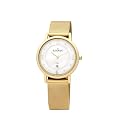 Skagen Denmark Womens Watch Gold Mesh with Gold Case #574SGG