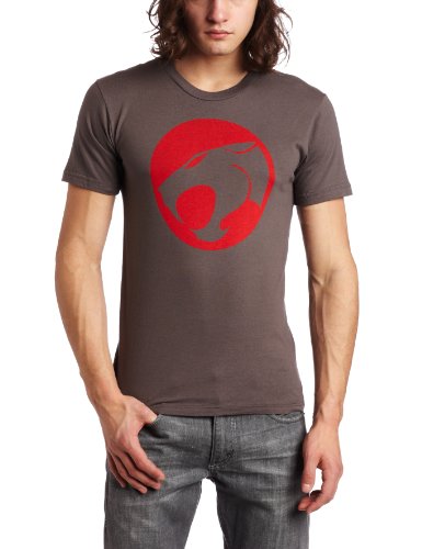 Bioworld Men's Thundercats Logo Tee, Charcoal, XLarge Picture