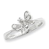 Sterling Silver Butterfly Ring