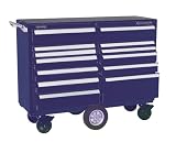Kennedy 5805MP Maintenance Pro 12 Drawer Maintenance Cart Smooth Blue. This beauty is a Special order item. Allow 4-6 Weeks for Delivery.