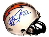 Matt Wilhelm Autographed San Diego Chargers Mini Helmet