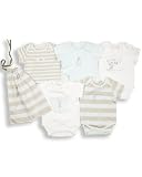 from The Essential One The Essential One - Pack of 5 Blue Bodysuits/Vests ESS18