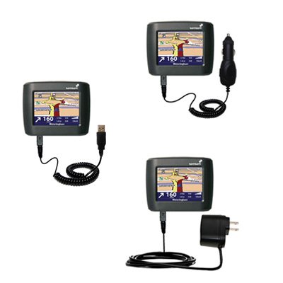 Electronics: Deluxe Kit for the TomTom One includes a USB cable with Car and Wall Charger   Gomadic Brand w/ TipExchange Technology