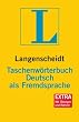Langenscheidt Taschenwoerterbuch Deutsch als Fremdsprache